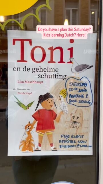 The plan you were looking for with the kids this Saturday afternoon, come meet new authors and illustrator, have fun amd discover a great book fornthe summer, read aloud (for the younger audience )or read by the kids already (7+). #voorlezen #bimbibooks #brusselswithkids #ixelles #elsene
