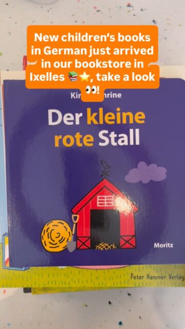 We will have in the bookstore a great storytelling session in german 🇩🇪 on Saturday October 17th, great for families! Are you coming? Message to register! Limited spots! #bimbibooks #brusselswithkids #ixelles #aufdeutsch