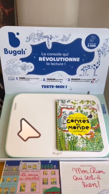 Come to the children’s international bookstore in Ixelles (Brussels) to discover the interactive book Bugali and offer kids a great collection of stories, in both French and English! Ideal for expat families in Brussels! Come test it out in our bookshop! #Childrensbooksbrussels #expatsfamiliesbrussels #interactivebooks #bugali